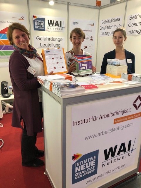 Unser Stand auf der A+A Messe